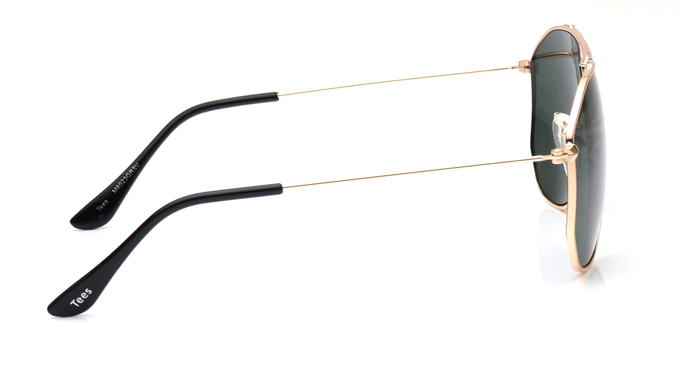Image 3 of Green Aviator Sunglasses for Men and Women from Tees By Fastrack Available at Titan Eye+