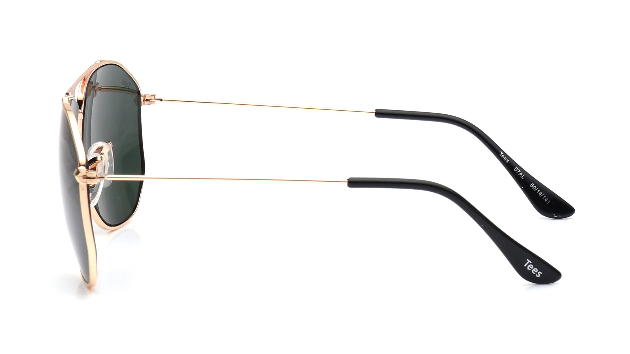 Image 7 of Green Aviator Sunglasses for Men and Women from Tees By Fastrack Available at Titan Eye+