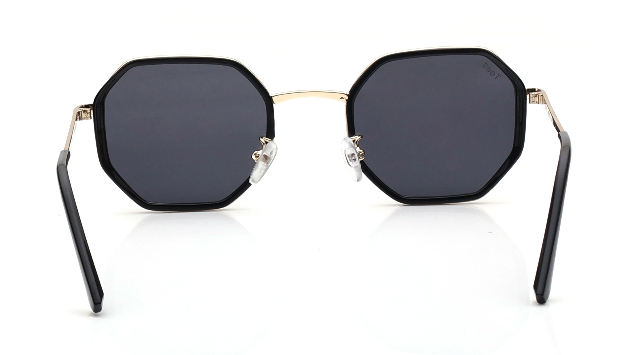Image 4 of Grey Hexagon Sunglasses for Men and Women from Tees By Fastrack Available at Titan Eye+