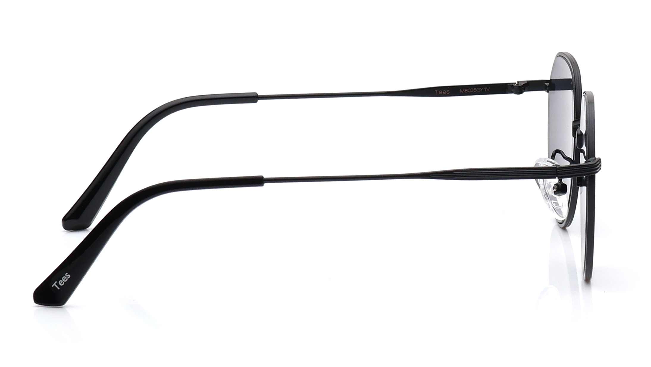 Image 3 of Grey Round Sunglasses for Men and Women from Tees By Fastrack Available at Titan Eye+