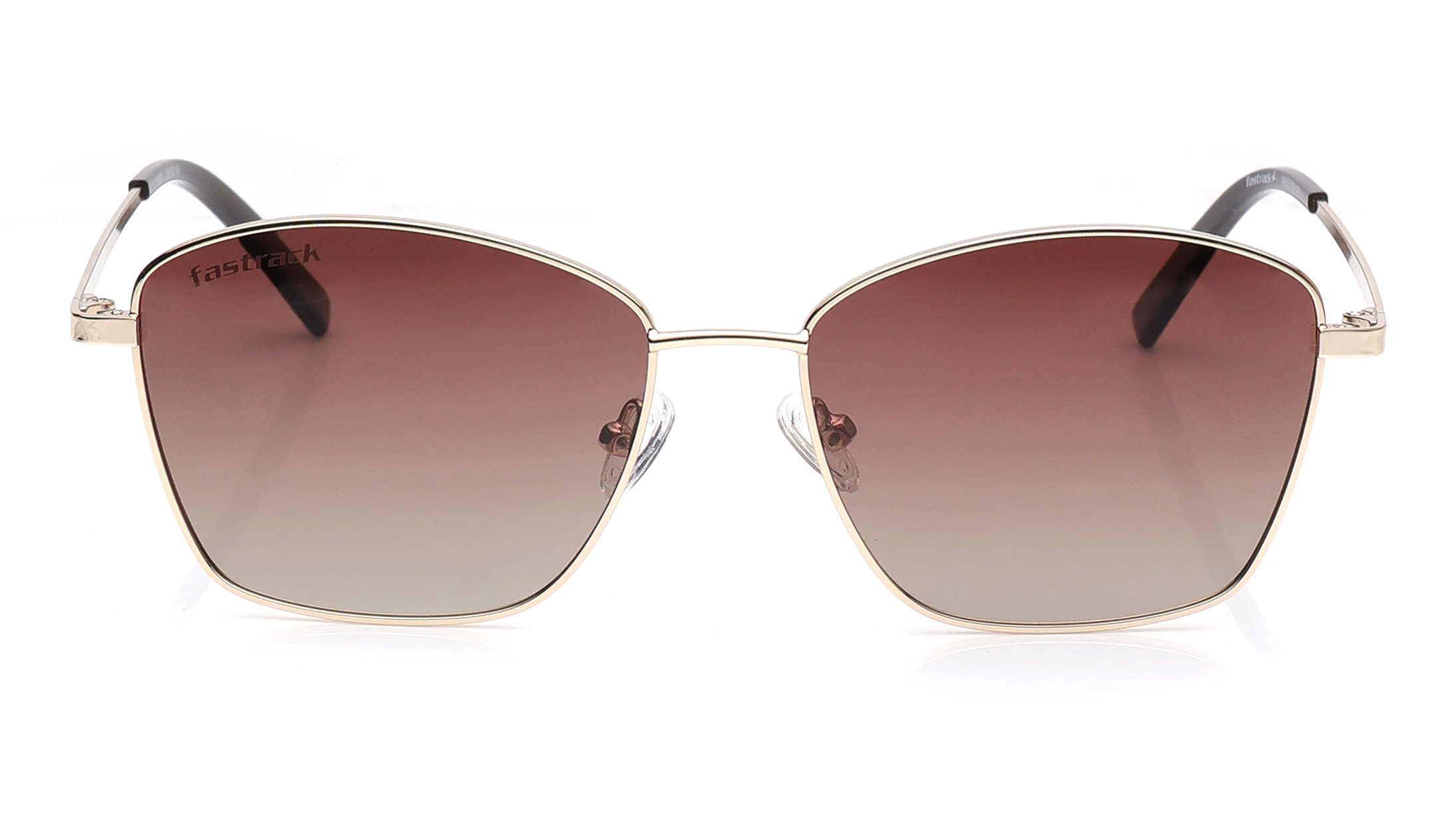 Image 1 of Brown CatEye Sunglasses for Women from Fastrack from Fastrack Available at Titan Eye+