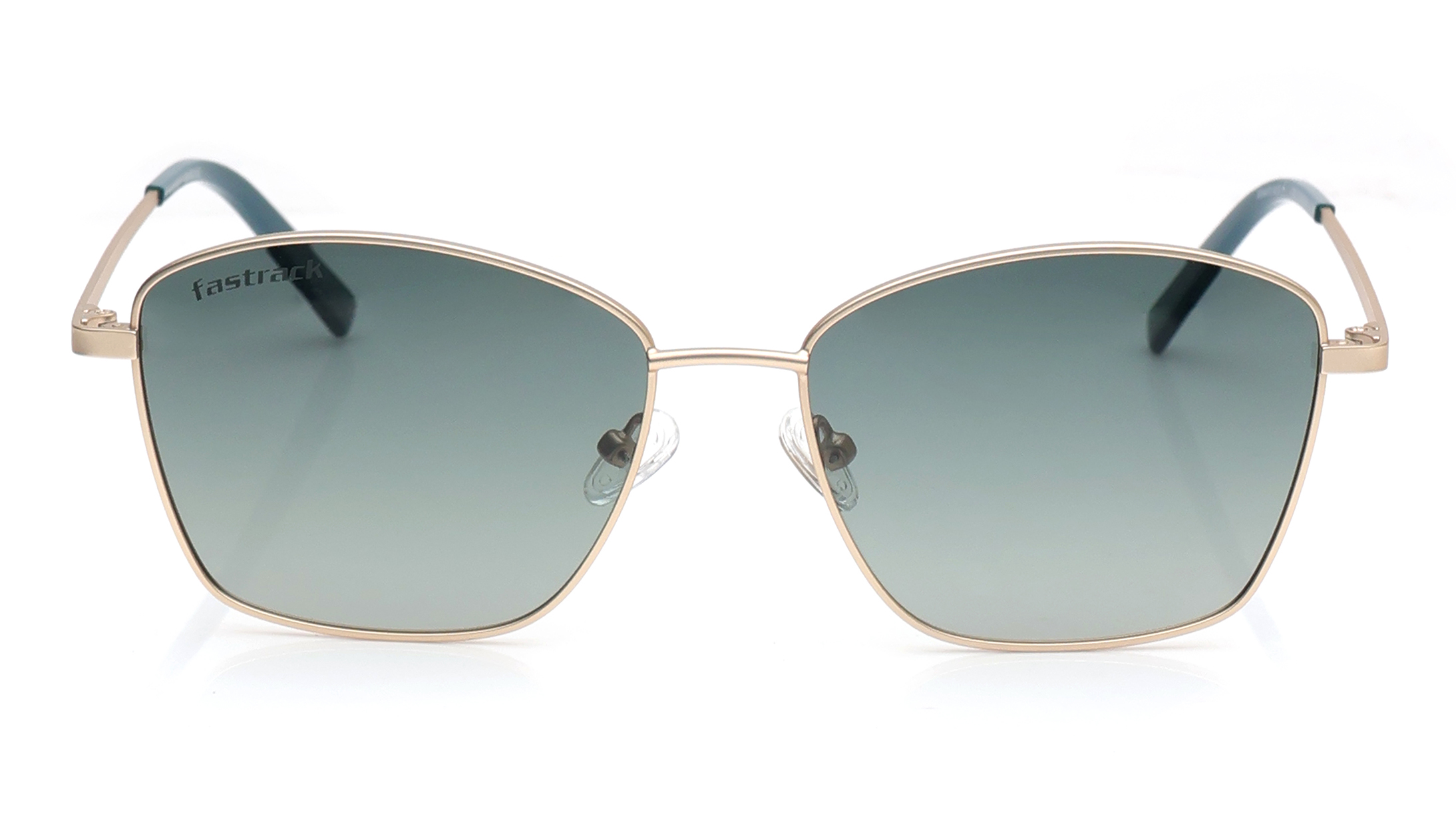 Image 1 of Green CatEye Sunglasses for Women from Fastrack from Fastrack Available at Titan Eye+