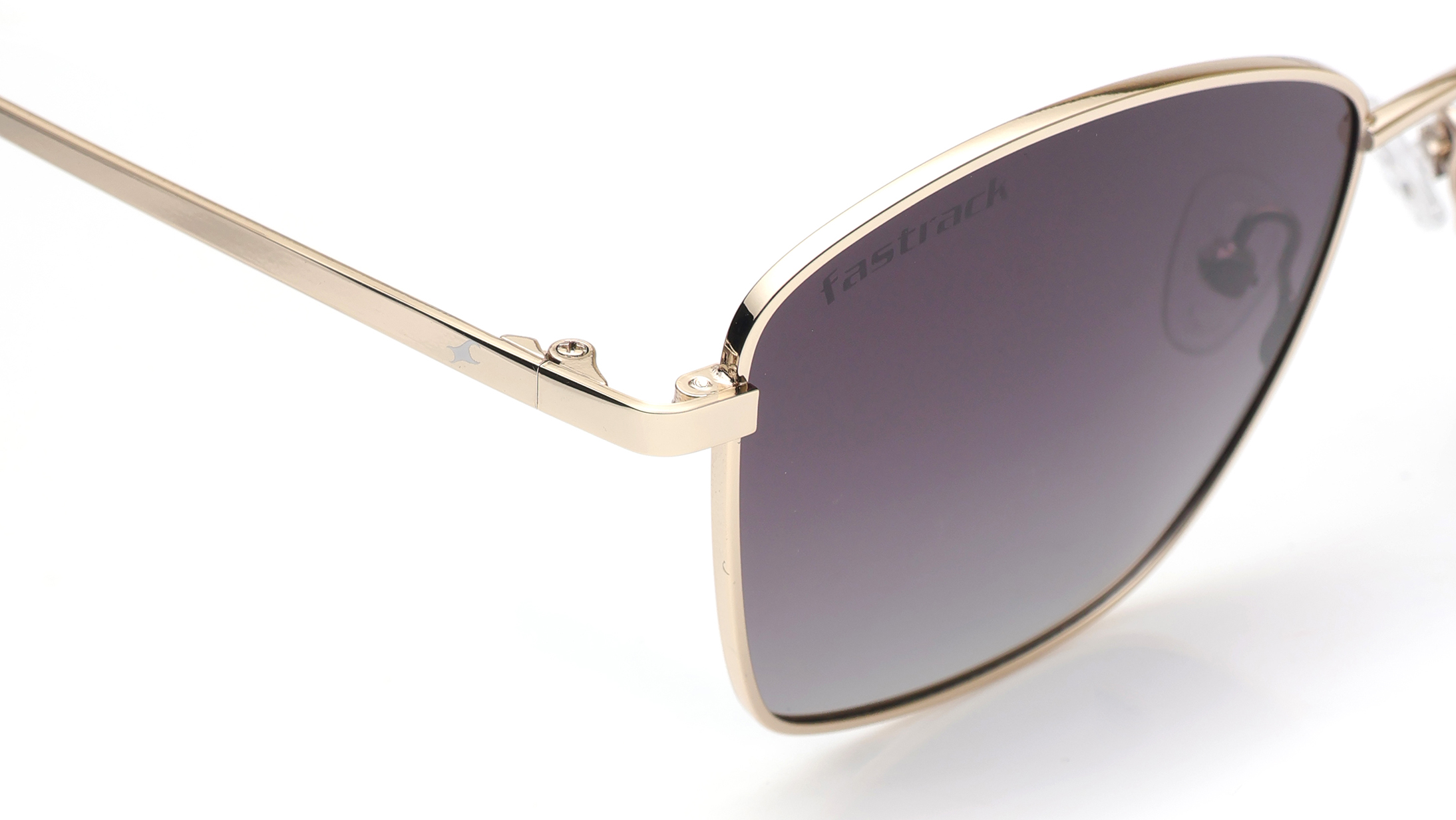 Image 5 of Grey CatEye Sunglasses for Women from Fastrack from Fastrack Available at Titan Eye+