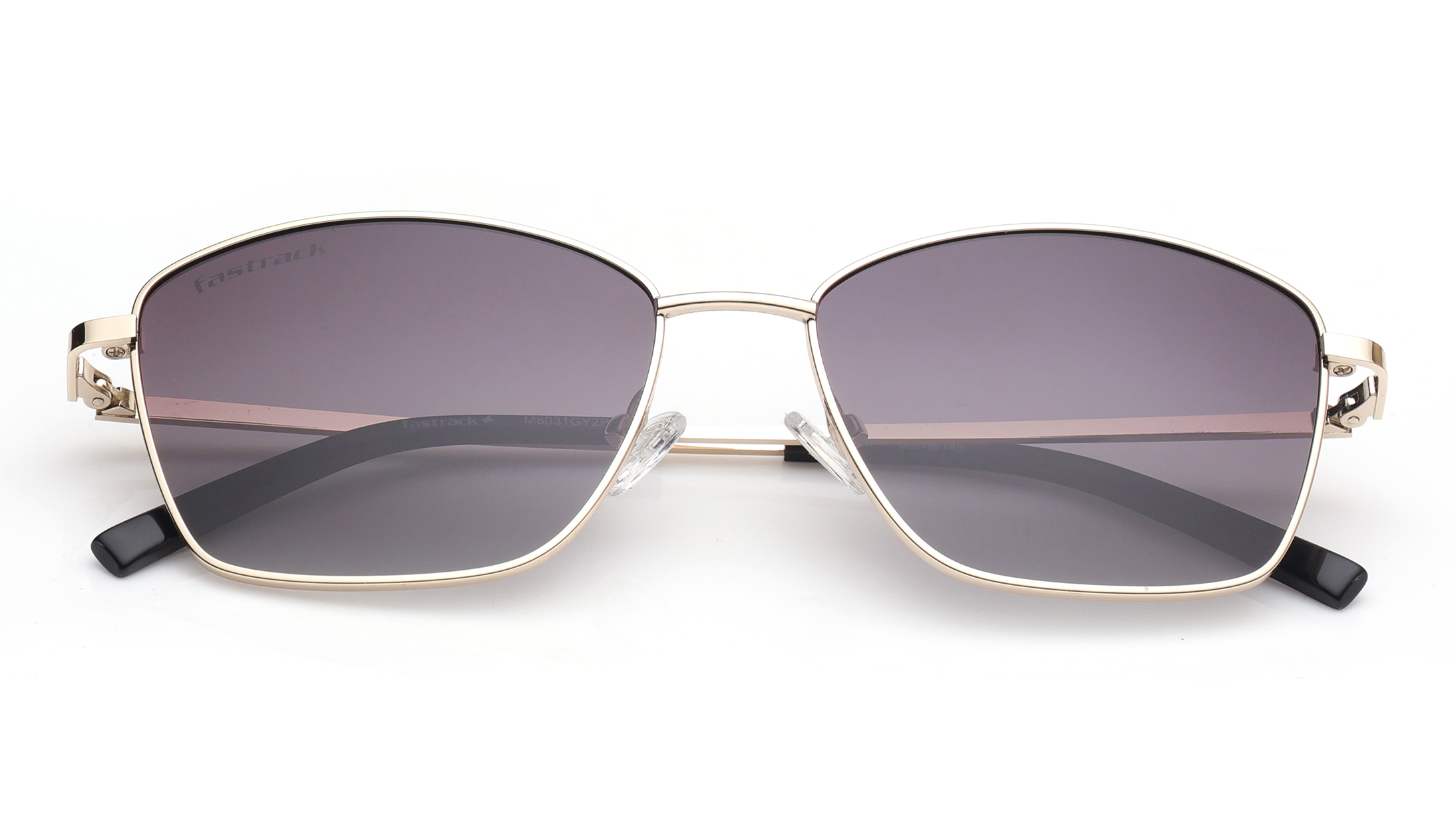 Image 6 of Grey CatEye Sunglasses for Women from Fastrack from Fastrack Available at Titan Eye+