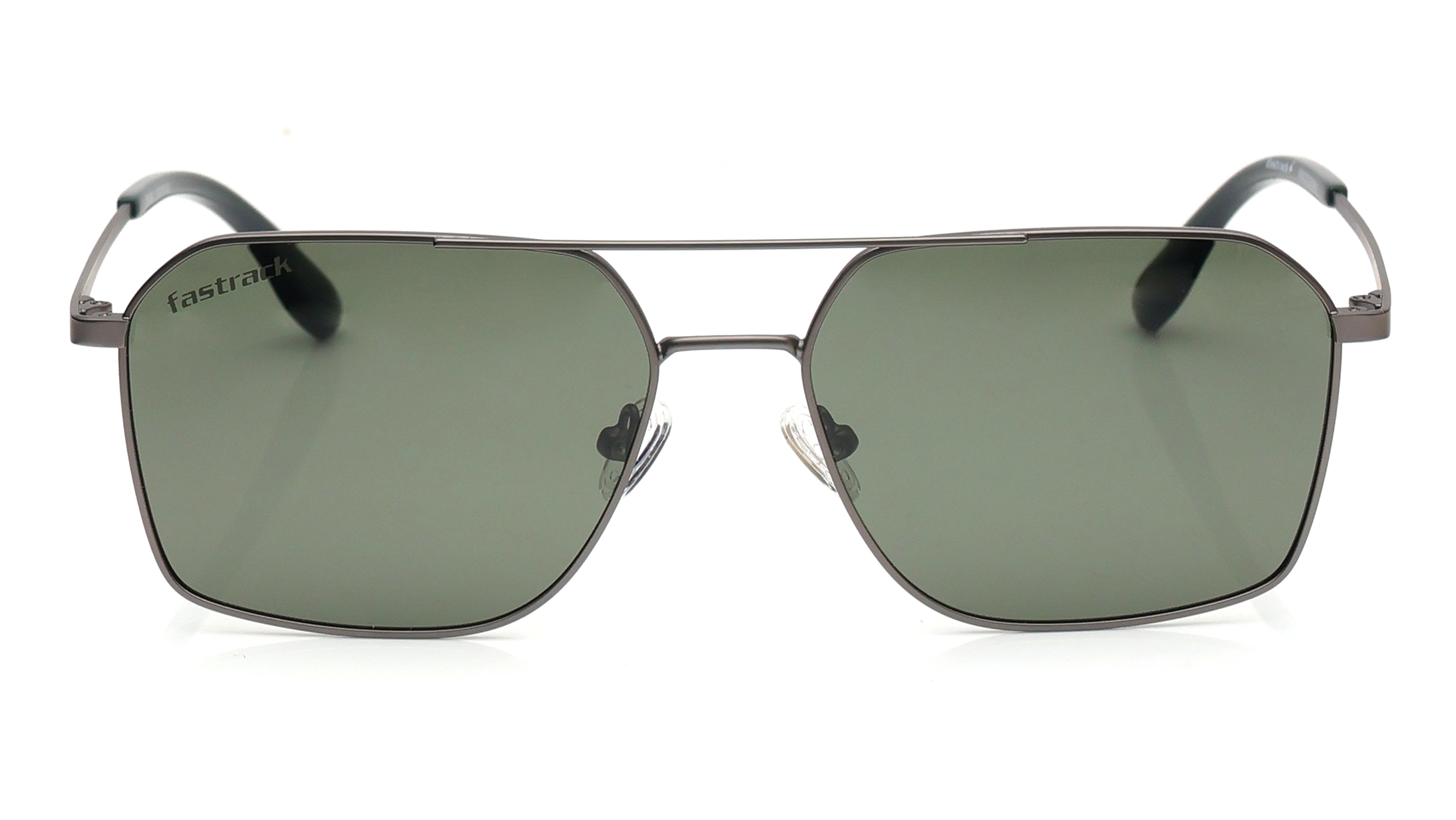 Image 1 of Green Navigator Sunglasses for Men from Fastrack from Fastrack Available at Titan Eye+