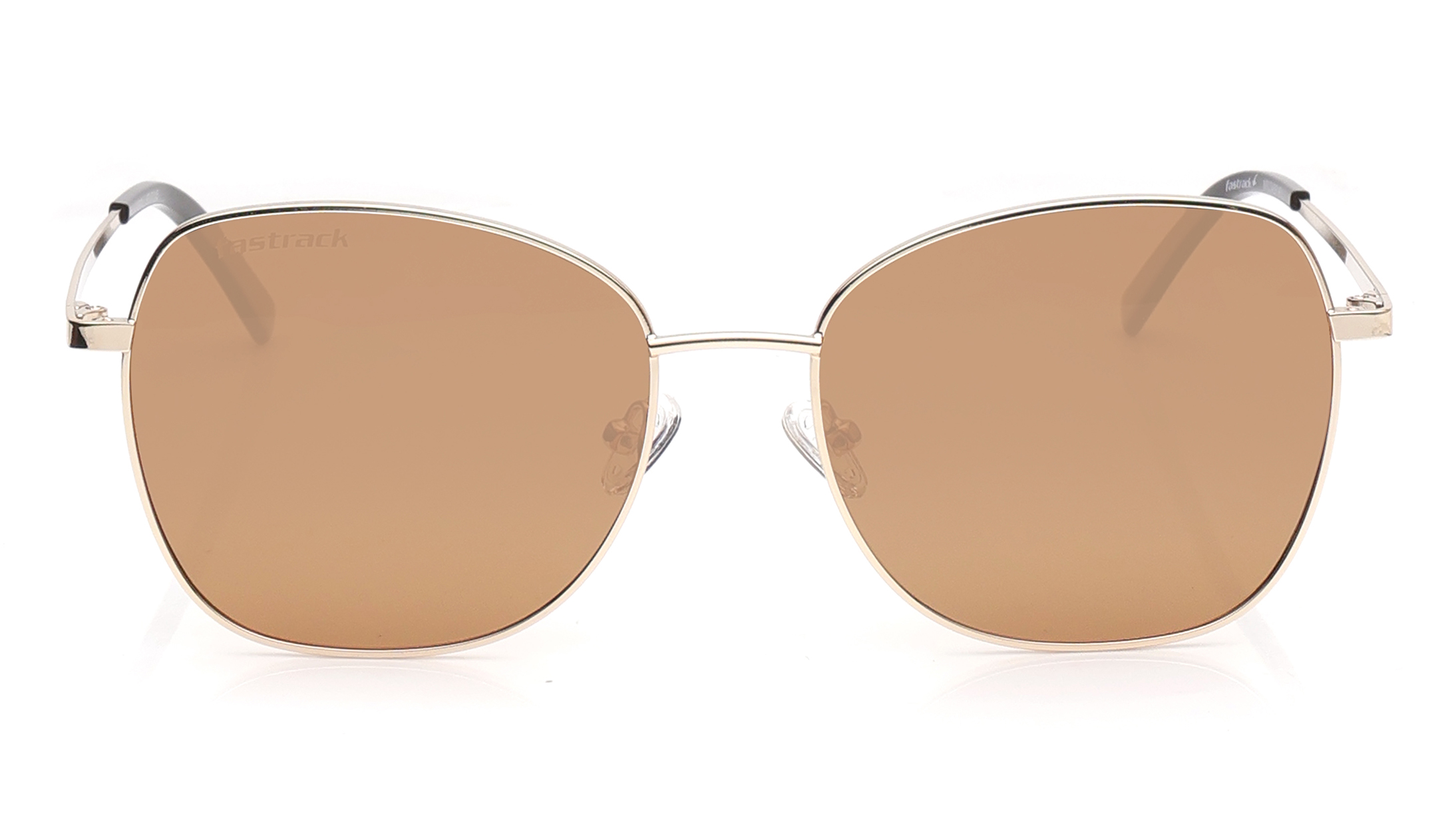 Image 1 of Brown CatEye Sunglasses for Women from Fastrack from Fastrack Available at Titan Eye+