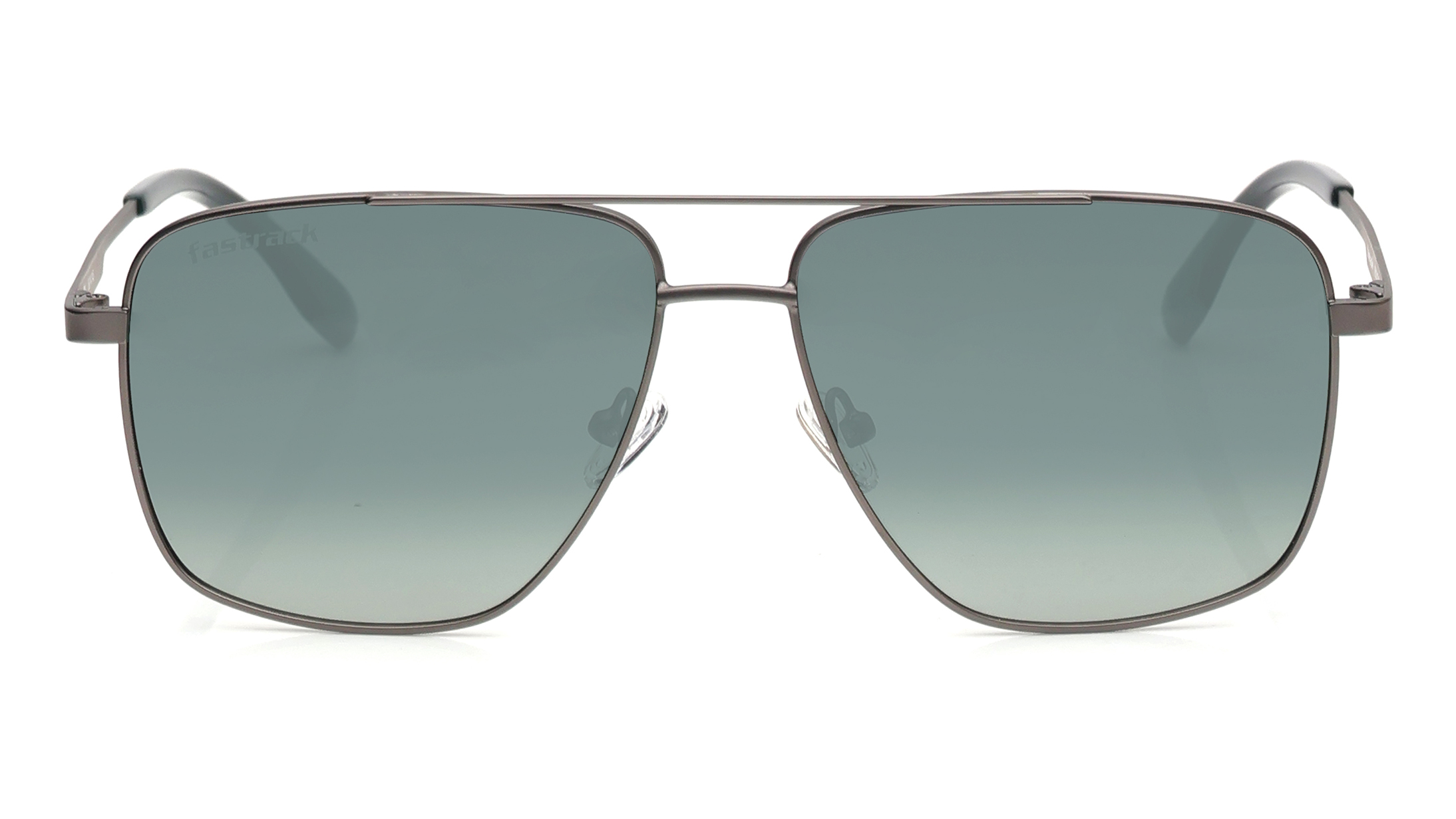 Image 1 of Grey Navigator Polarized Sunglasses for Men from Fastrack Available at Titan Eye+