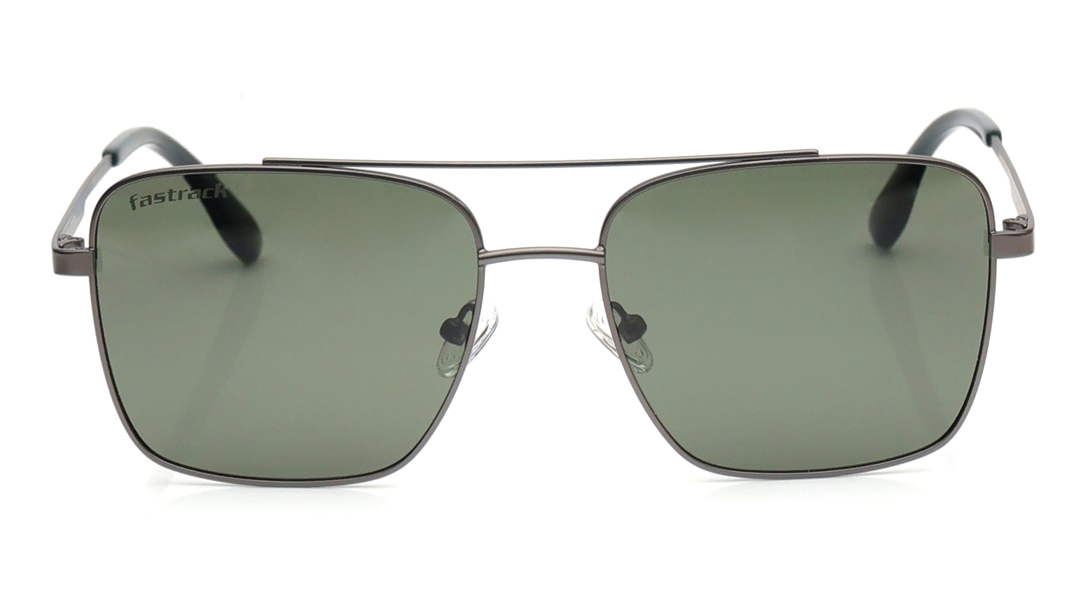 Image 1 of Green Navigator Polarized Sunglasses for Men from Fastrack Available at Titan Eye+