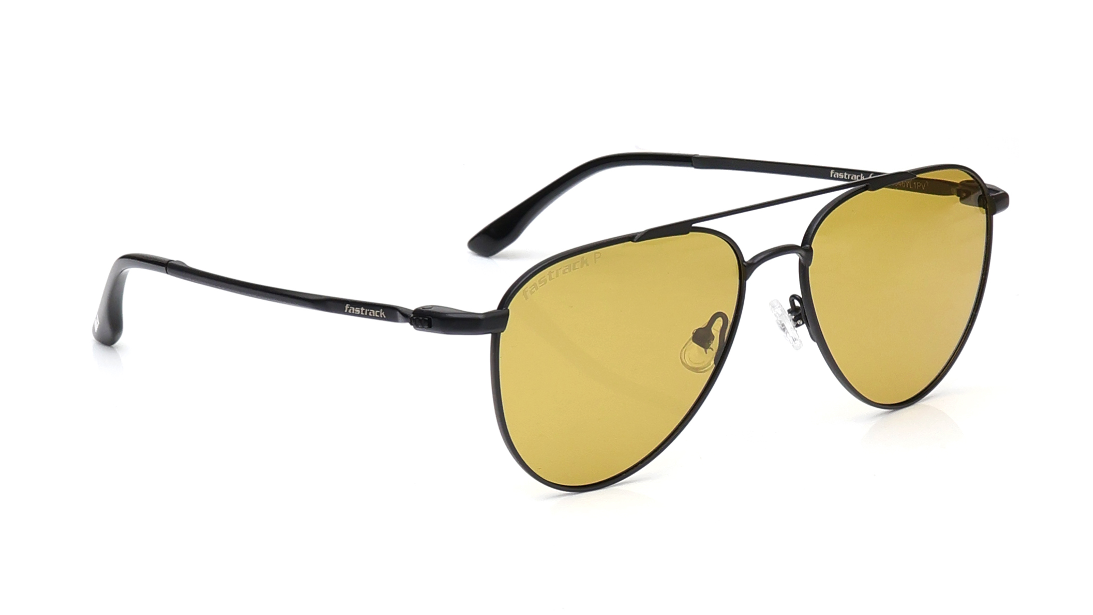 Image 2 of Mission Impossible Edition - Yellow Aviator Sunglasses for Men from Fastrack Available at Titan Eye+