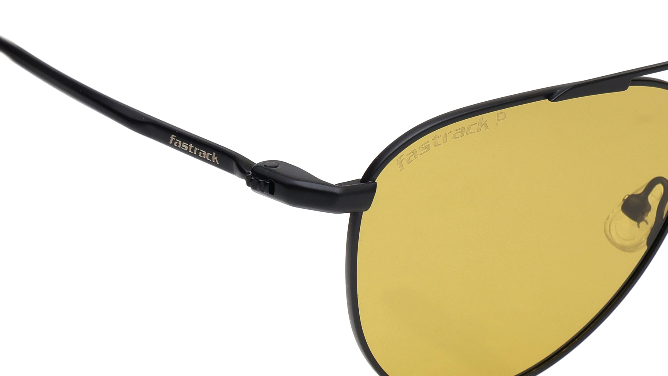 Image 5 of Mission Impossible Edition - Yellow Aviator Sunglasses for Men from Fastrack Available at Titan Eye+