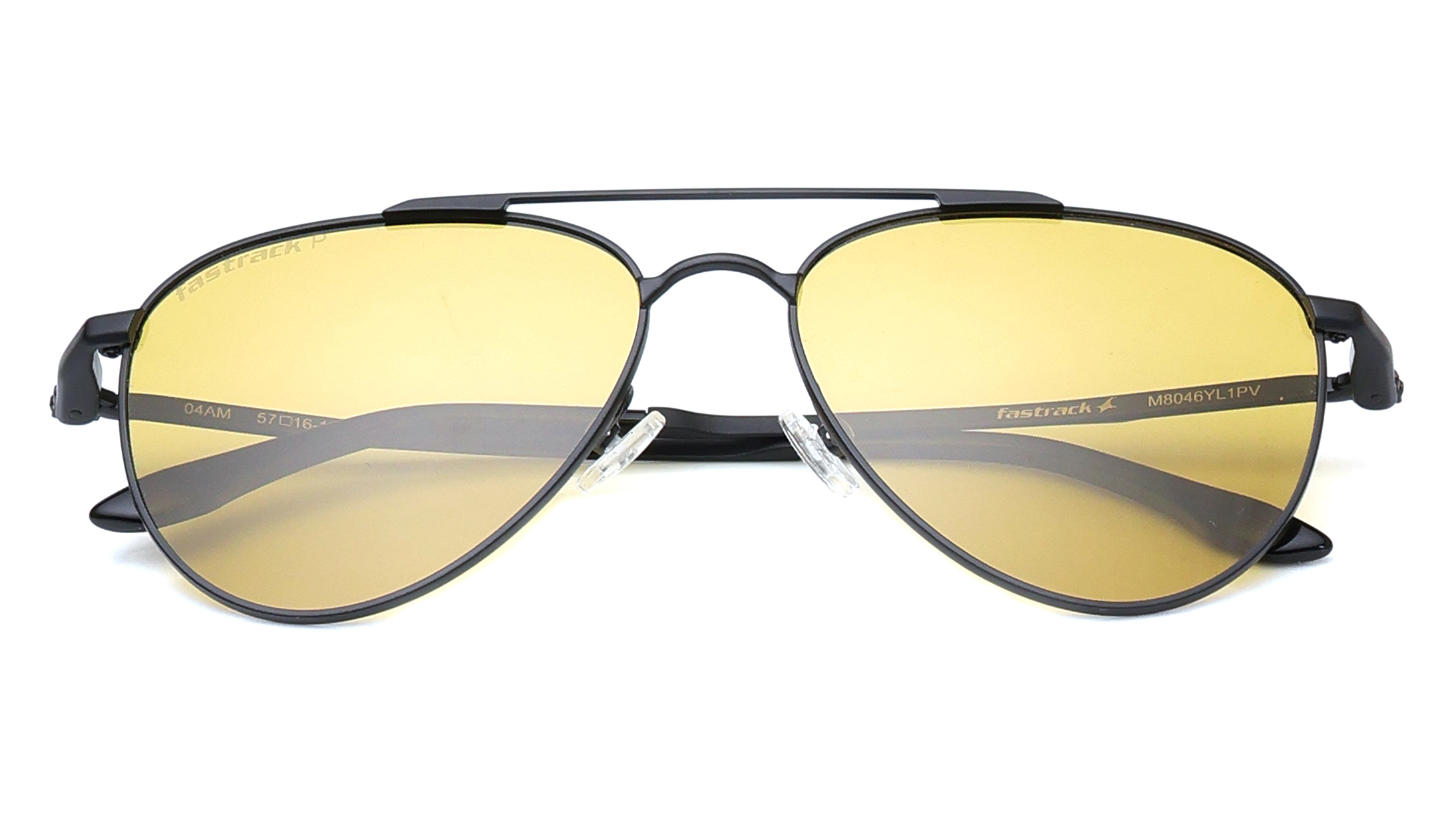 Image 6 of Mission Impossible Edition - Yellow Aviator Sunglasses for Men from Fastrack Available at Titan Eye+