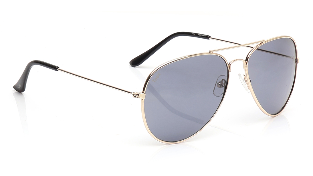 Black Aviator Sunglasses for Men and Women