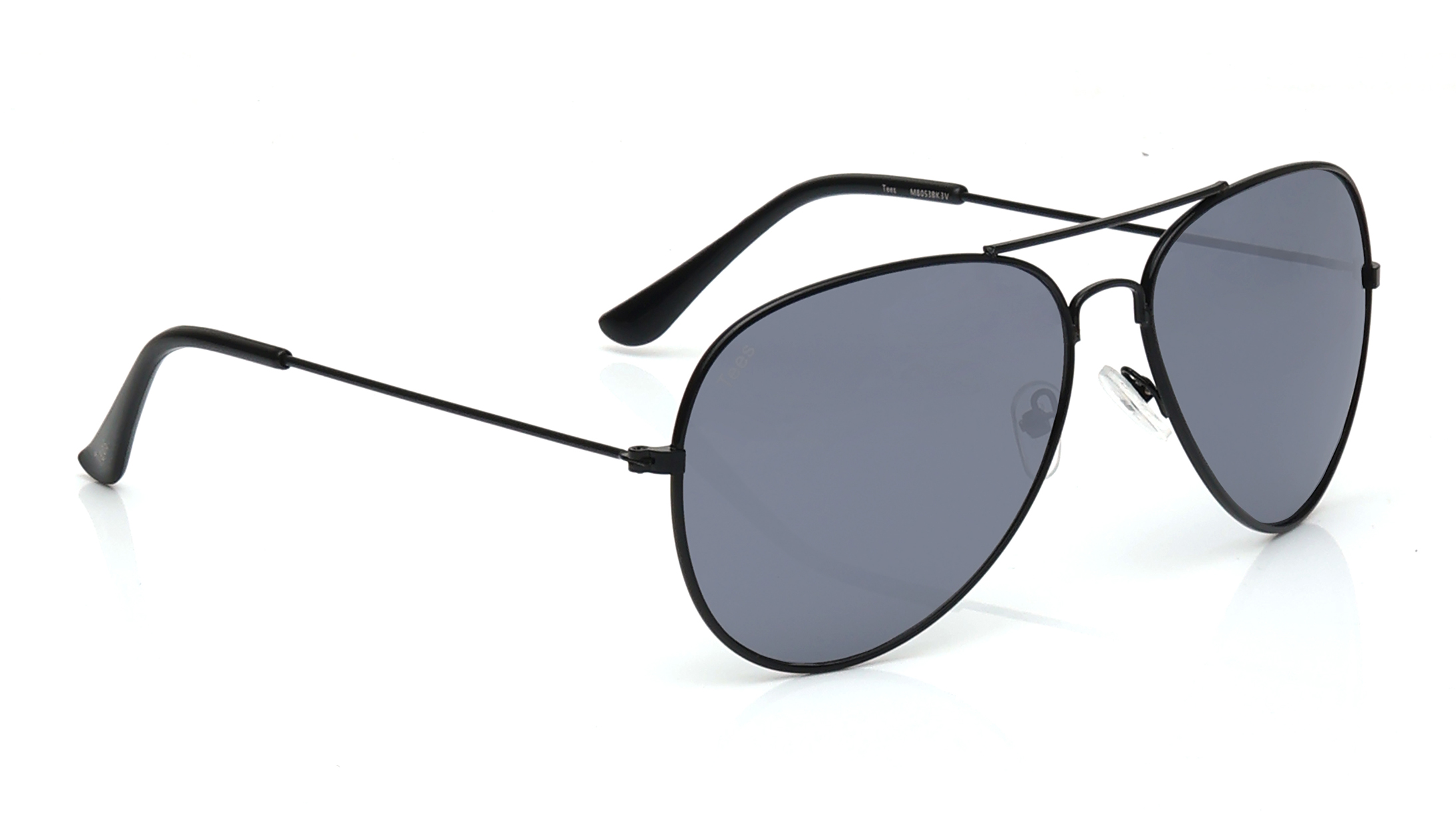 Black Aviator Sunglasses for Men and Women