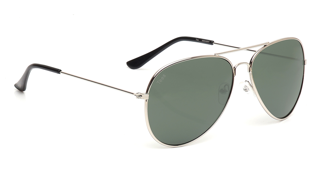 Green Aviator Sunglasses for Men and Women