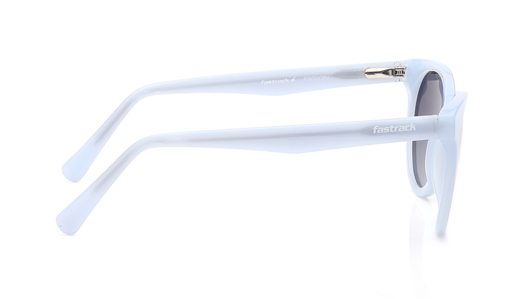 Image 7 of Smoke Round Polarized Sunglasses for Women from Fastrack Available at Titan Eye+