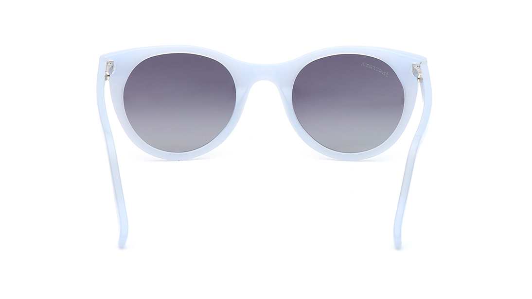 Image 6 of Smoke Round Polarized Sunglasses for Women from Fastrack Available at Titan Eye+