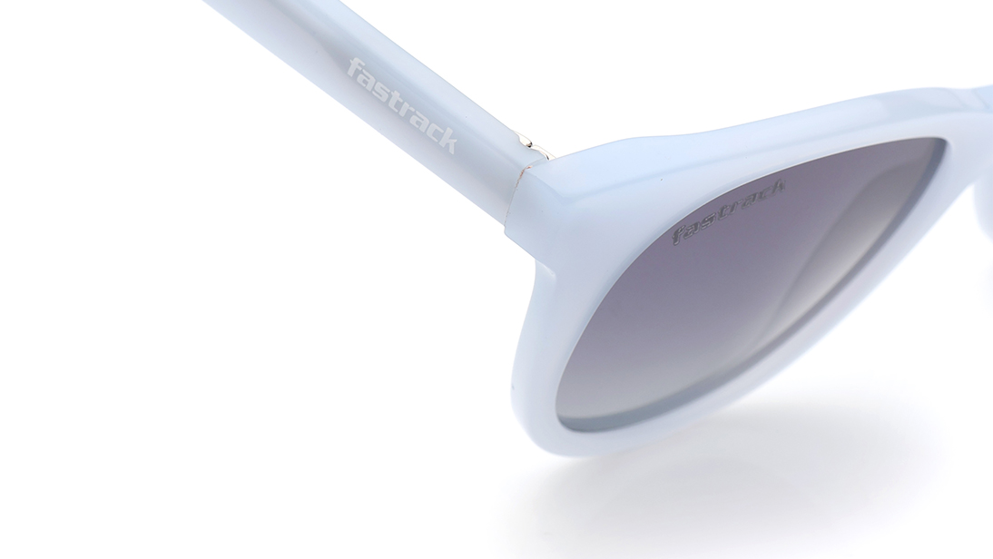 Image 5 of Smoke Round Polarized Sunglasses for Women from Fastrack Available at Titan Eye+