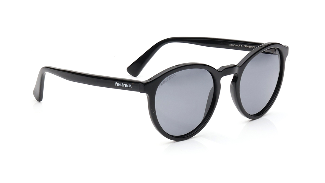 Grey Round Polarized Sunglasses for Men and Women