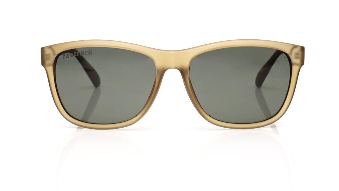 Image 1 of Green Square Sunglasses for Men from Fastrack Available at Titan Eye+