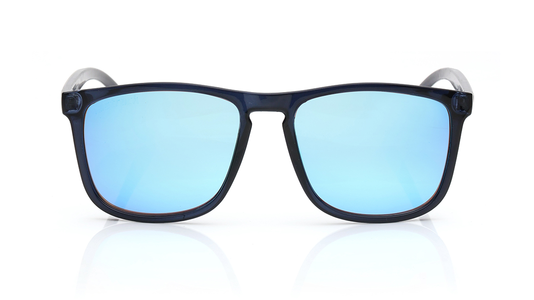 Image 1 of Blue Square Sunglasses for Men from Fastrack Available at Titan Eye+