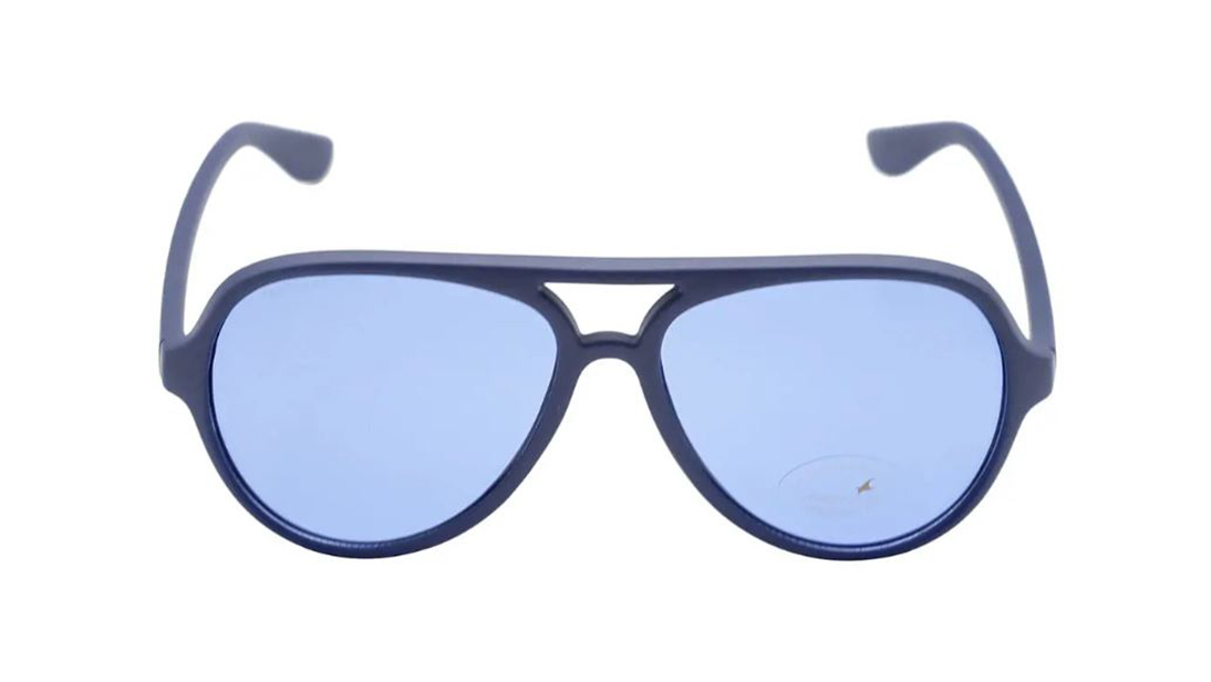 Image 1 of Blue Aviator Sunglasses for Men from Fastrack Available at Titan Eye+