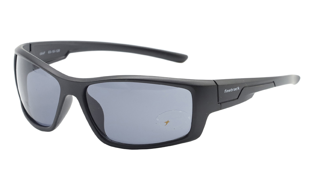 Grey Wraparound Sunglasses for Men available online at Titan Eye+