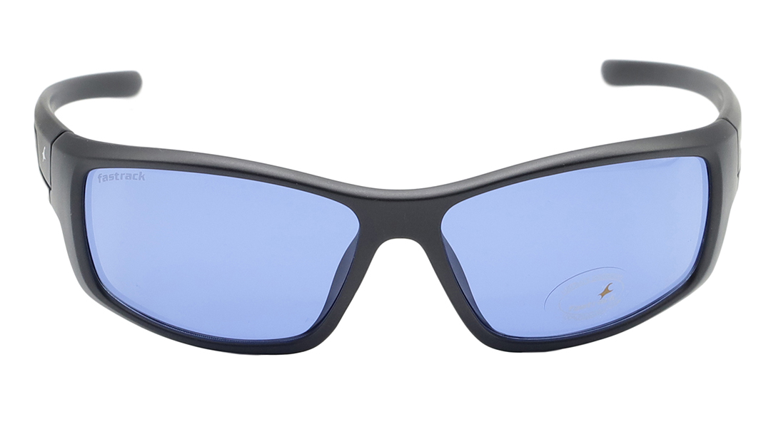 Image 1 of Blue Sporty Sunglasses for Men from Fastrack Available at Titan Eye+