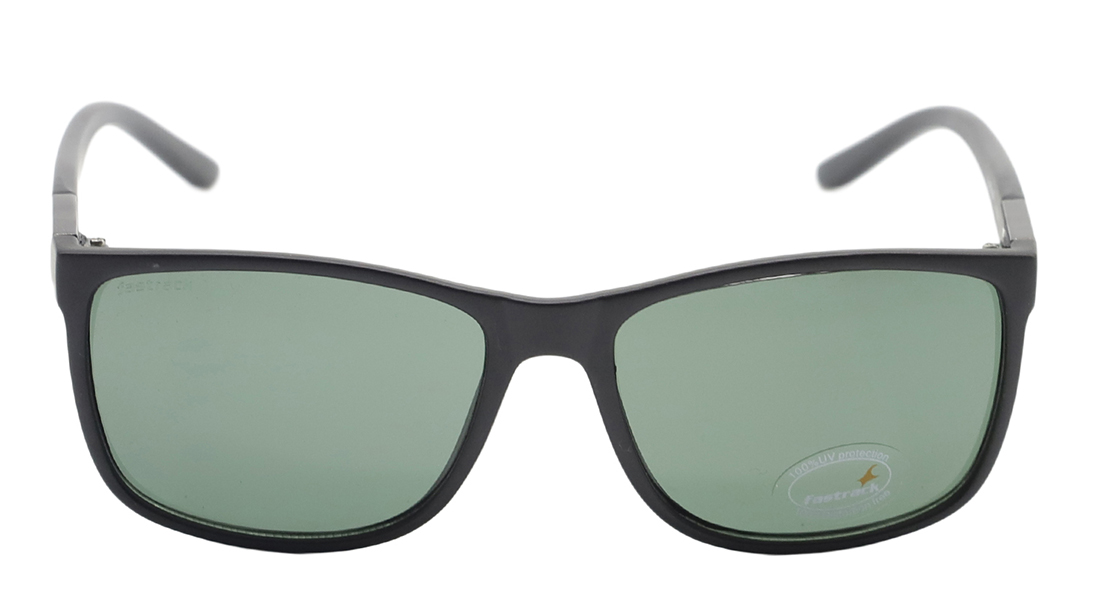 Image 1 of Green Square Sunglasses for Men from Fastrack Available at Titan Eye+