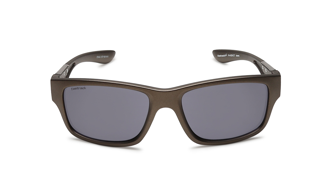 Image 1 of Black Square Sunglasses for Men from Fastrack Available at Titan Eye+