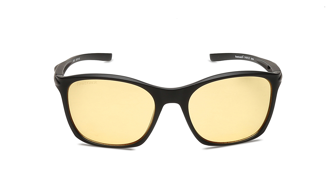 Image 1 of Yellow Square Sunglasses for Men from Fastrack Available at Titan Eye+