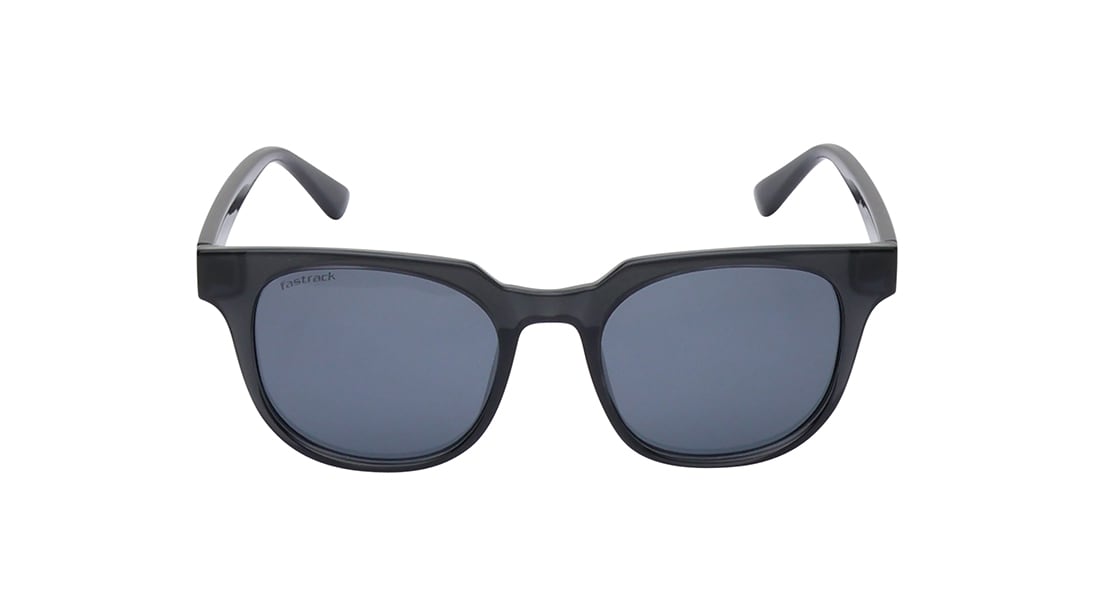 Image 1 of Black Round Rimmed Sunglasses From Fastrack from Fastrack Available at Titan Eye+