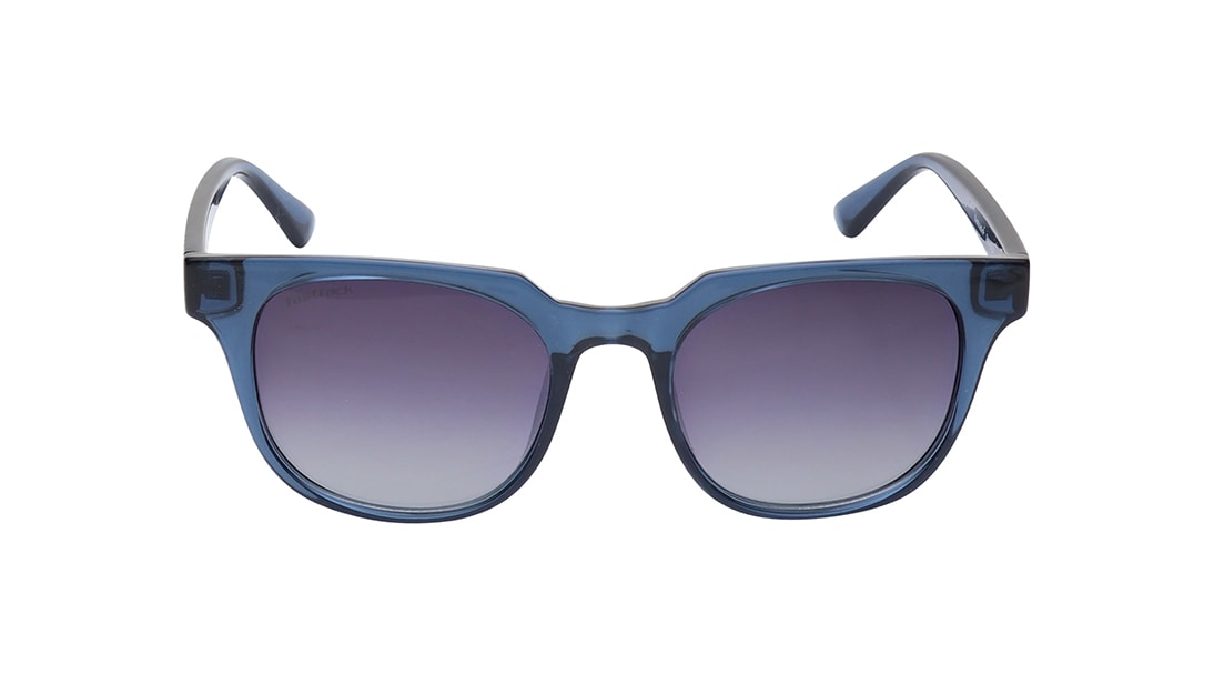 Image 1 of Blue Round Rimmed Sunglasses From Fastrack from Fastrack Available at Titan Eye+