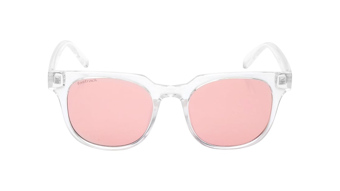 Image 1 of Crystal Round Rimmed Sunglasses From Fastrack from Fastrack Available at Titan Eye+