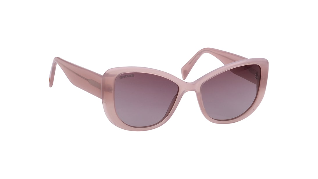 Brown Bugeye Polarized Sunglasses for Women