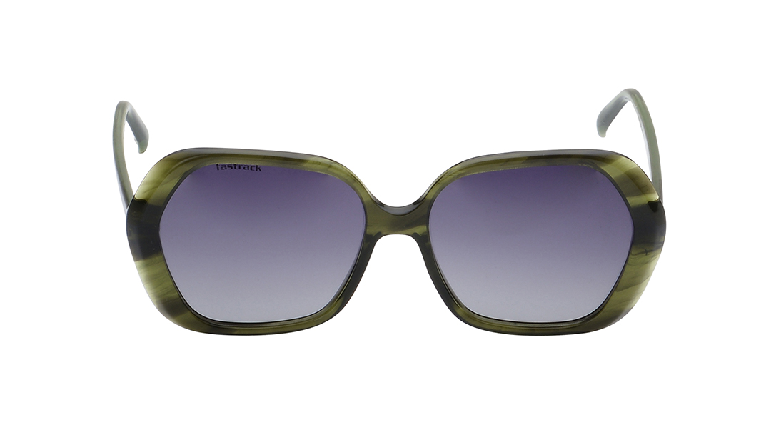Image 1 of Black Bugeye Polarized Sunglasses for Women from Fastrack Available at Titan Eye+