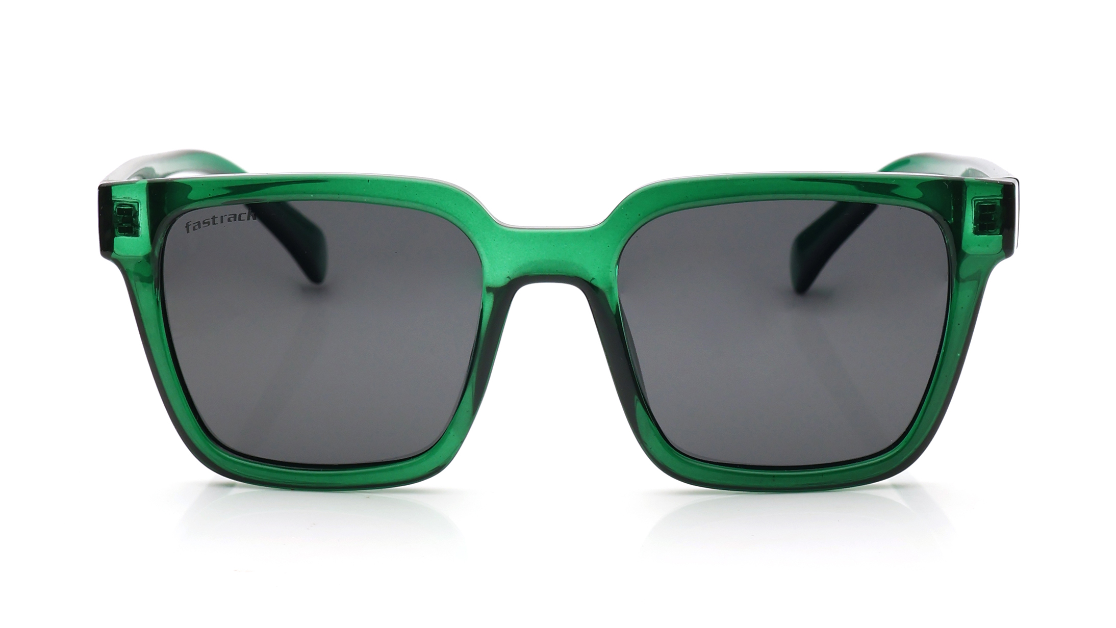 Image 1 of Black Wayfarer Sunglasses for Men and Women from Fastrack Available at Titan Eye+