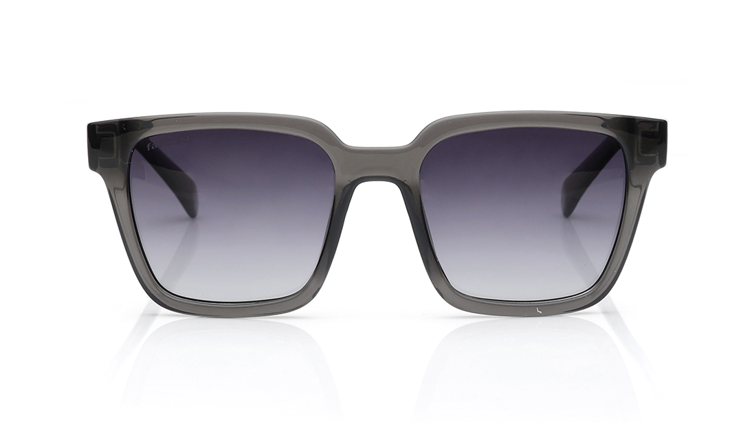 Image 1 of Grey Wayfarer Polarized Sunglasses for Men and Women from Fastrack Available at Titan Eye+