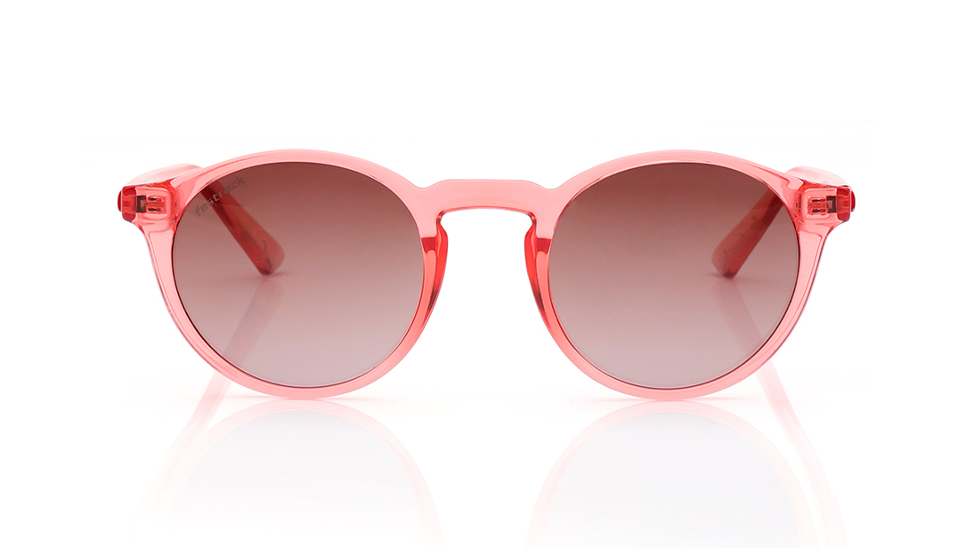 Image 1 of Brown Round Polarized Sunglasses for Men and Women from Fastrack Available at Titan Eye+