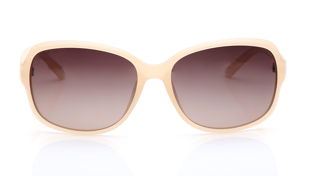 Image 1 of Brown Bugeye Polarized Sunglasses for Women from Fastrack Available at Titan Eye+