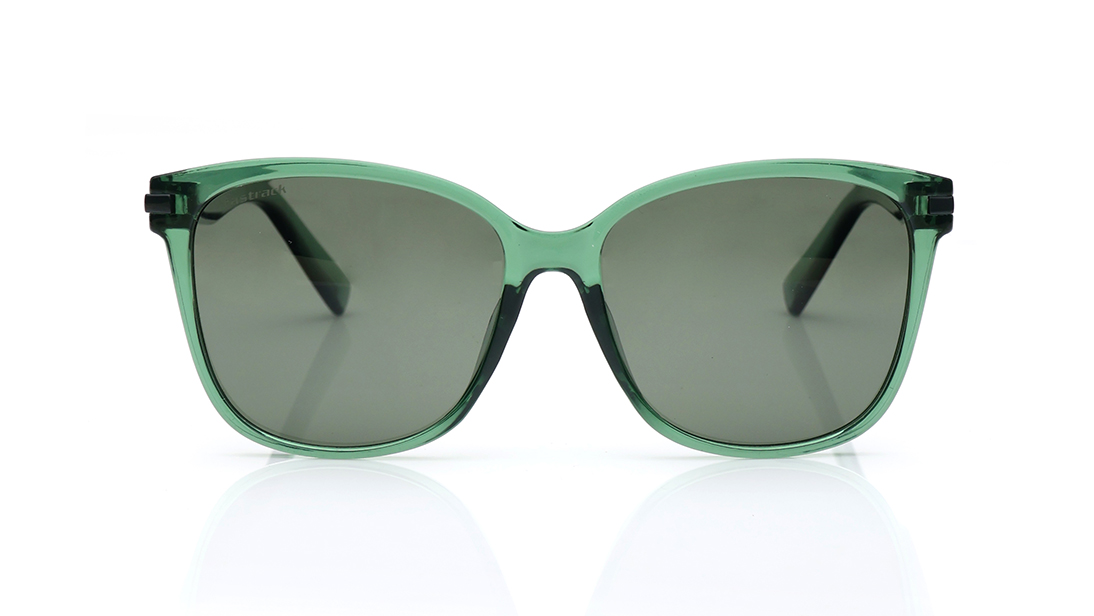 Image 1 of Green Butterfly Polarized Sunglasses for Women from Fastrack Available at Titan Eye+