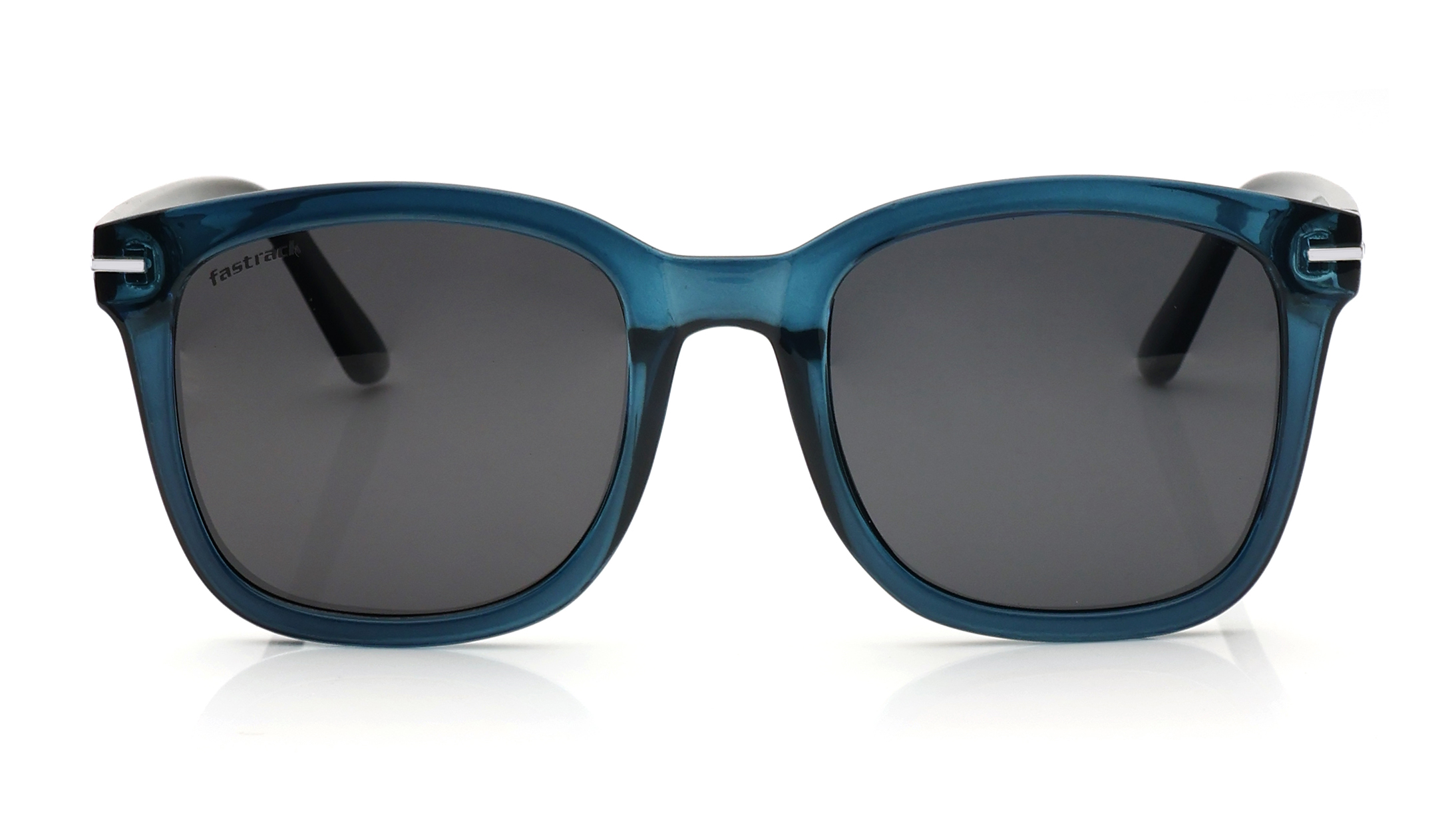 Image 1 of Black Wayfarer Sunglasses for Men and Women from Fastrack Available at Titan Eye+