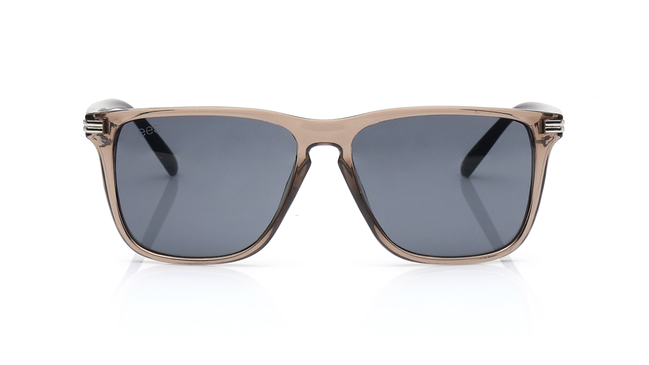 Image 1 of Black Wayfarer Sunglasses for Men and Women from Tees By Fastrack Available at Titan Eye+