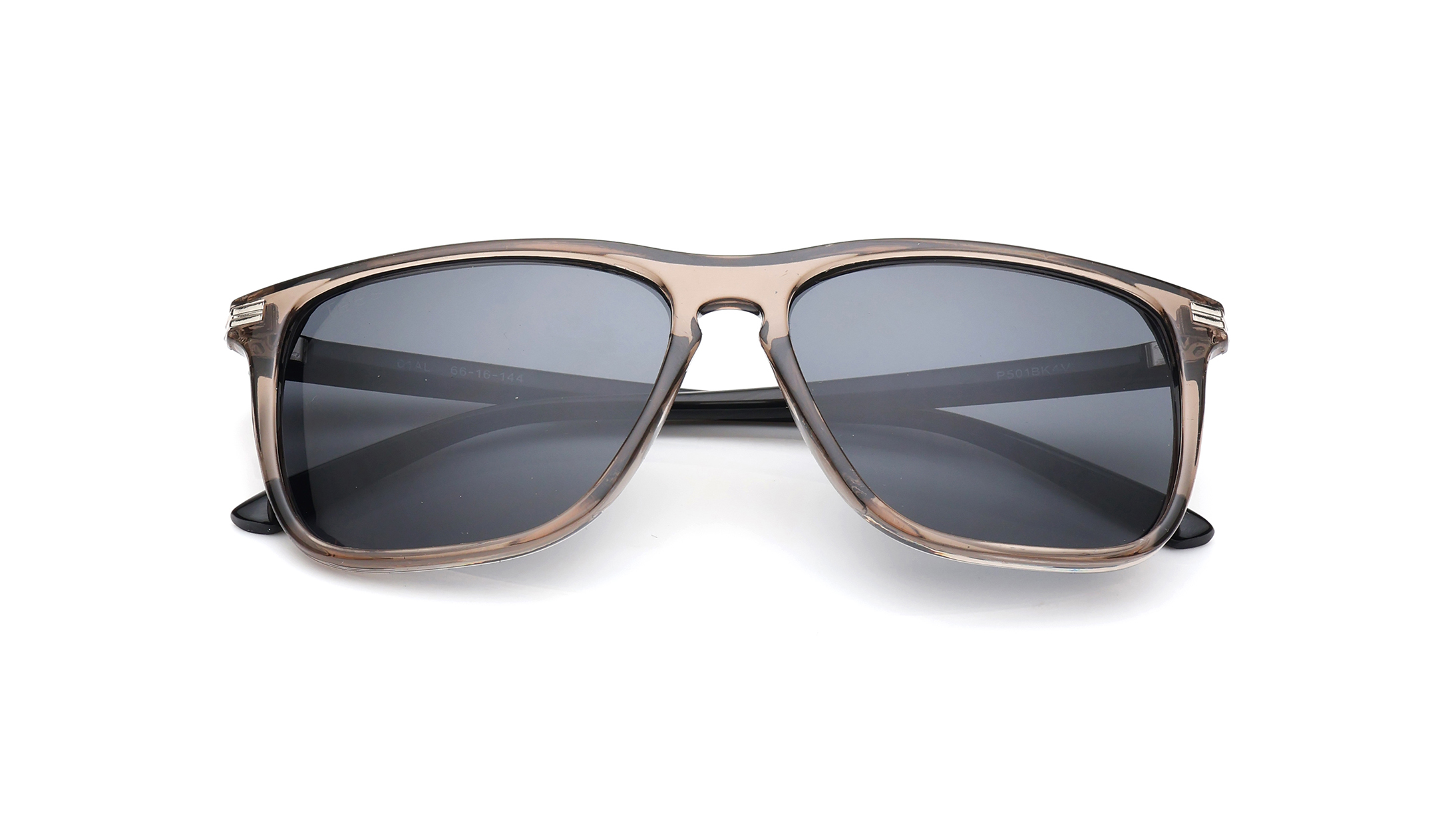Image 5 of Black Wayfarer Sunglasses for Men and Women from Tees By Fastrack Available at Titan Eye+