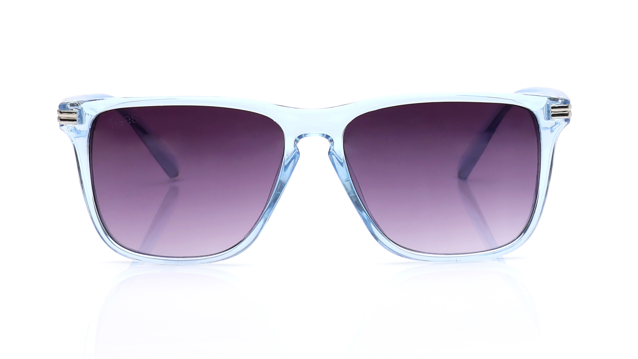 Image 1 of Grey Wayfarer Sunglasses for Men and Women from Tees By Fastrack Available at Titan Eye+