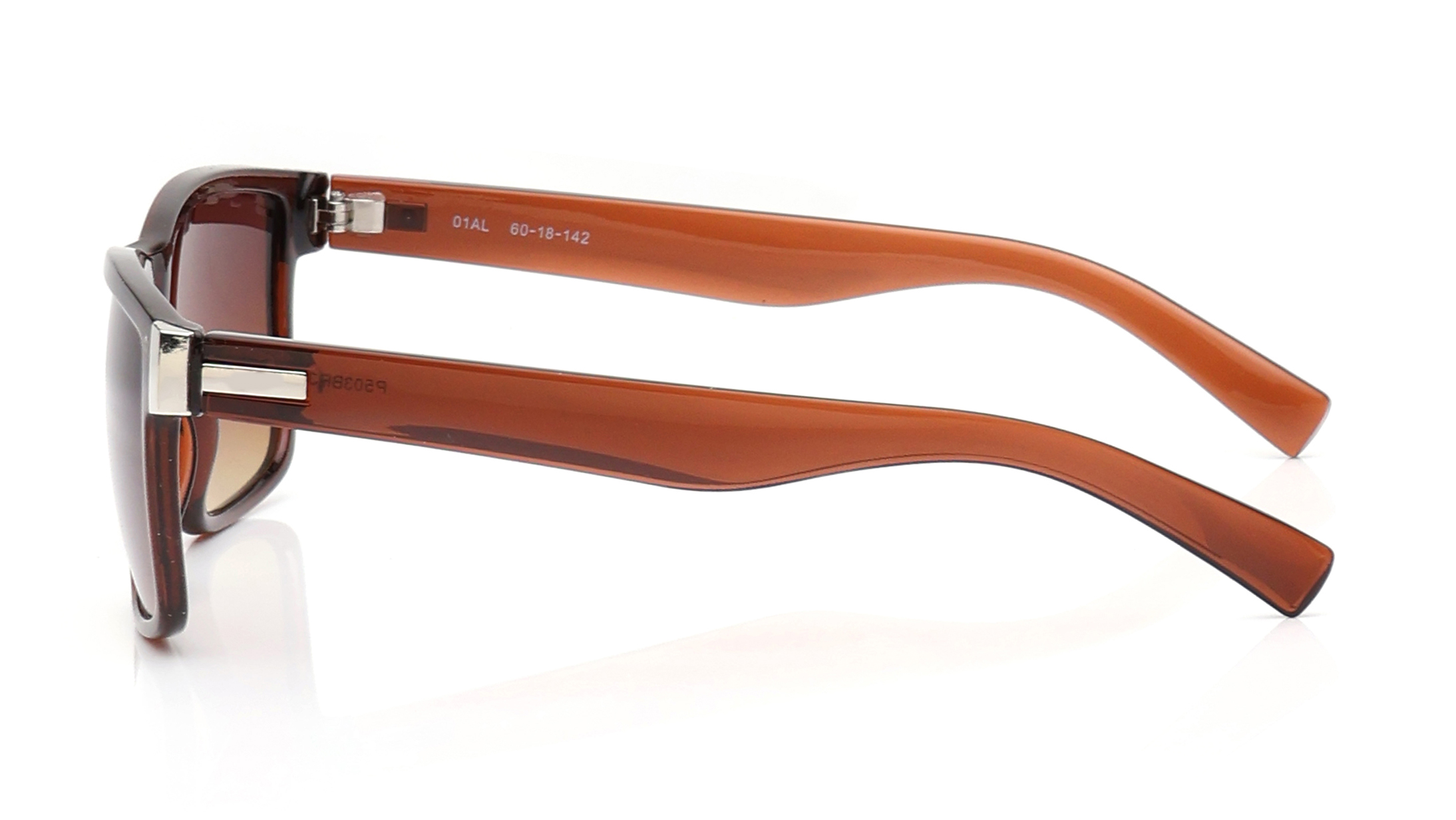 Image 3 of Brown Wayfarer Sunglasses for Men and Women from Tees By Fastrack Available at Titan Eye+