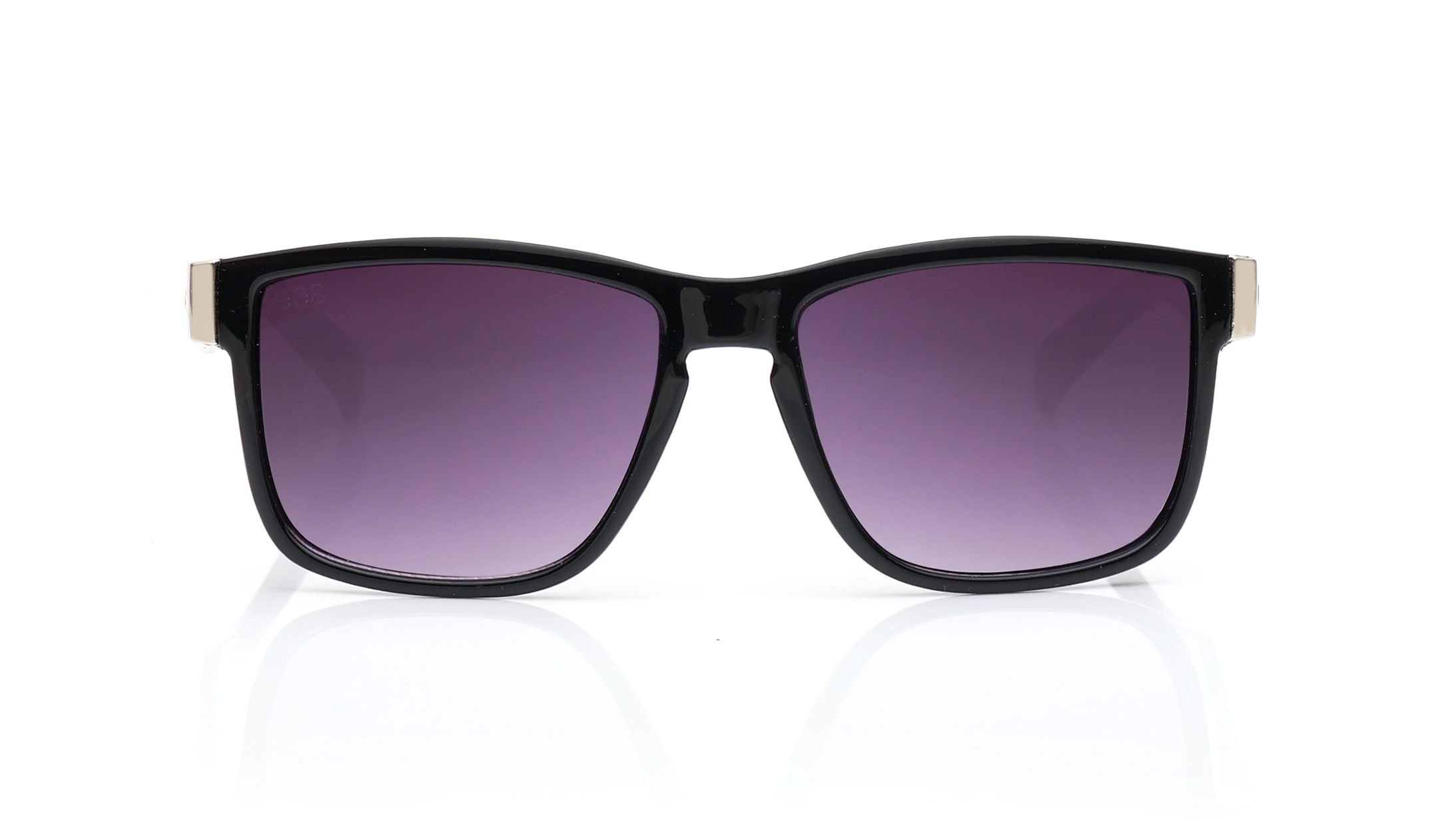Image 1 of Grey Wayfarer Sunglasses for Men and Women from Tees By Fastrack Available at Titan Eye+