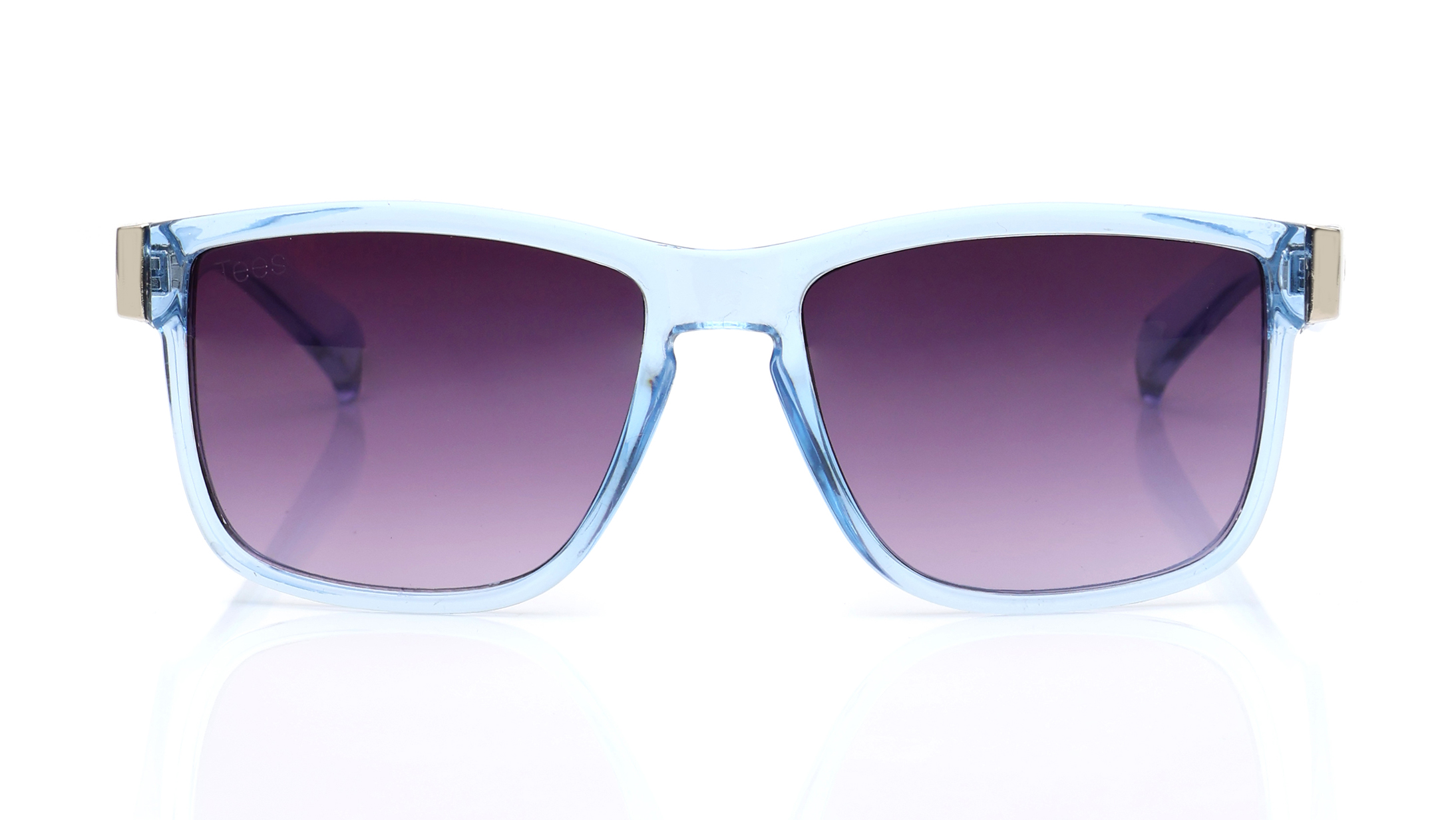 Image 1 of Grey Wayfarer Sunglasses for Men and Women from Tees By Fastrack Available at Titan Eye+