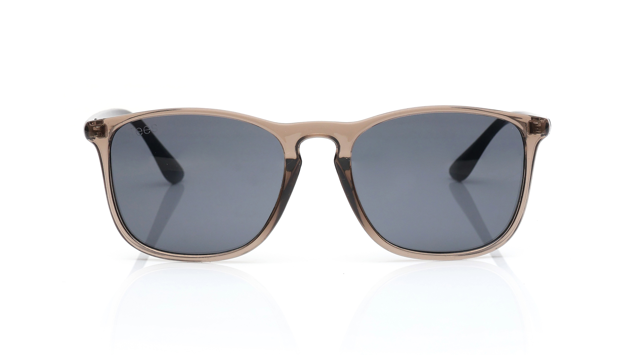 Image 1 of Black Wayfarer Sunglasses for Men and Women from Tees By Fastrack Available at Titan Eye+