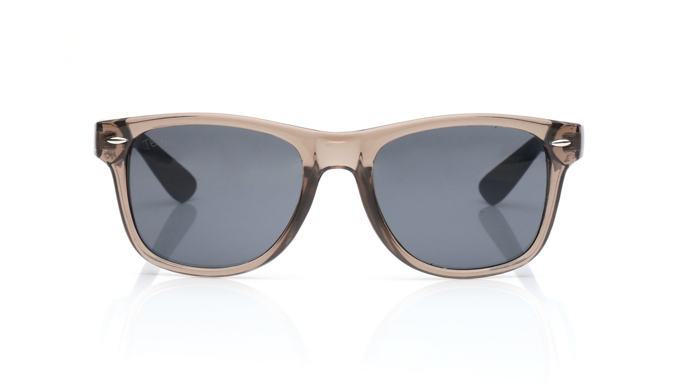 Image 1 of Black Wayfarer Sunglasses for Men and Women from Tees By Fastrack Available at Titan Eye+