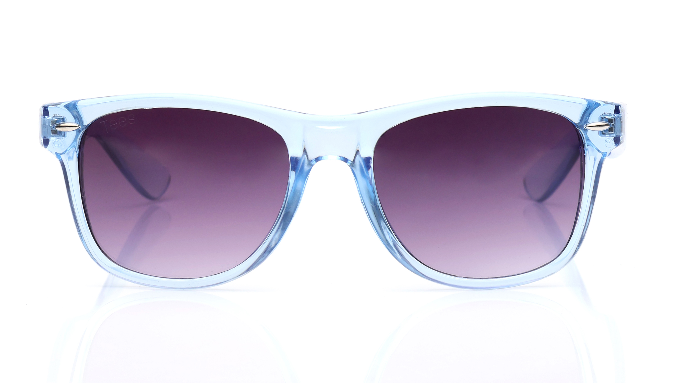 Image 1 of Grey Wayfarer Sunglasses for Men and Women from Tees By Fastrack Available at Titan Eye+